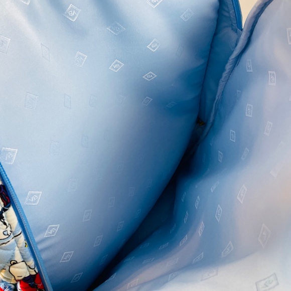 Vera Bradley Limited Edition Ski Slope Snoopy Campus Backpack - Picture 8 of 10